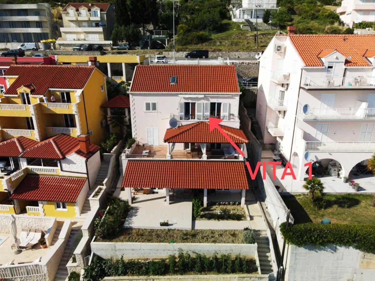Apartments Vita - Modern Apartments With A Beautiful View Of The Adriatic Sea Mlini Eksteriør bilde