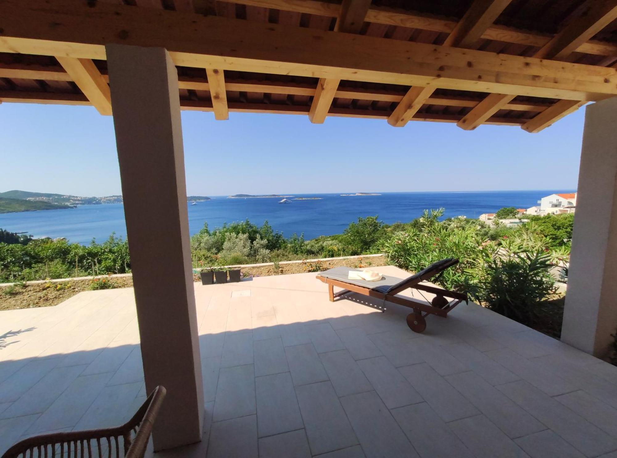 Apartments Vita - Modern Apartments With A Beautiful View Of The Adriatic Sea Mlini Rom bilde