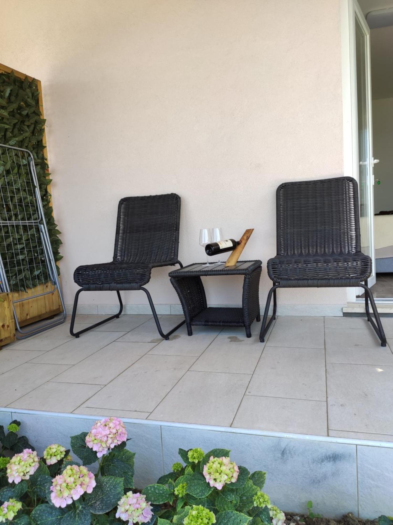 Apartments Vita - Modern Apartments With A Beautiful View Of The Adriatic Sea Mlini Rom bilde